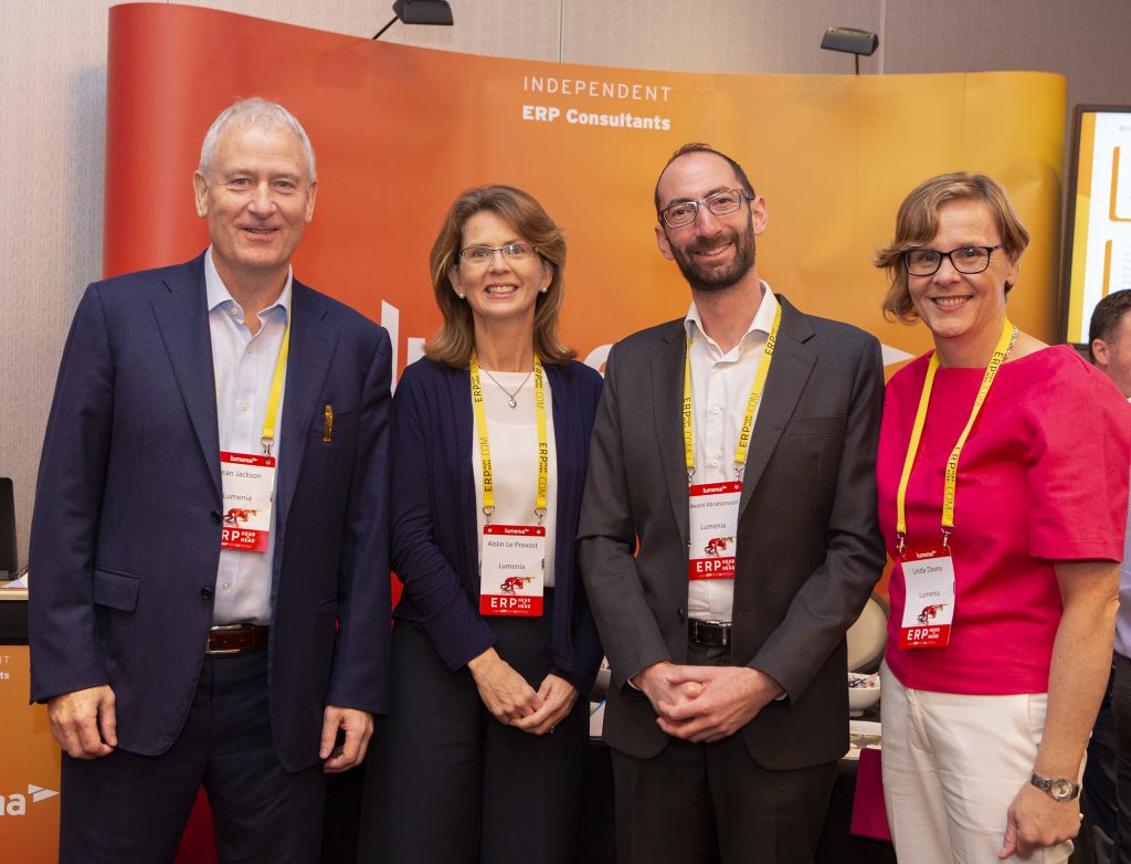 Lumenia team at the Lumenia ERP HEADtoHEAD event, The Netherlands 2018