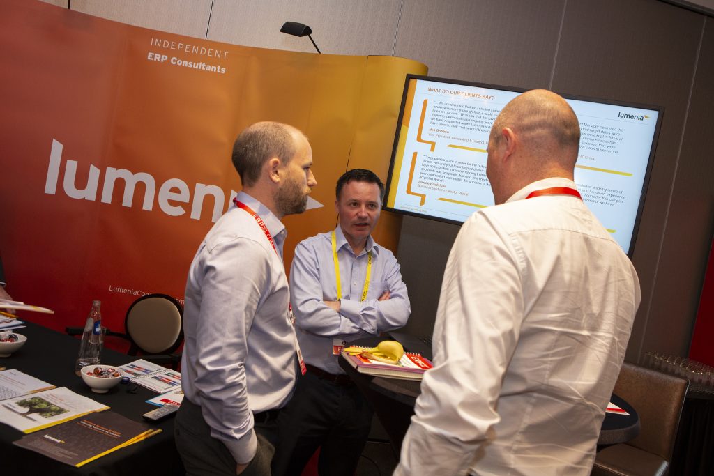 Meeting with Lumenia at the Lumenia ERP HEADtoHEAD event, The Netherlands 2018