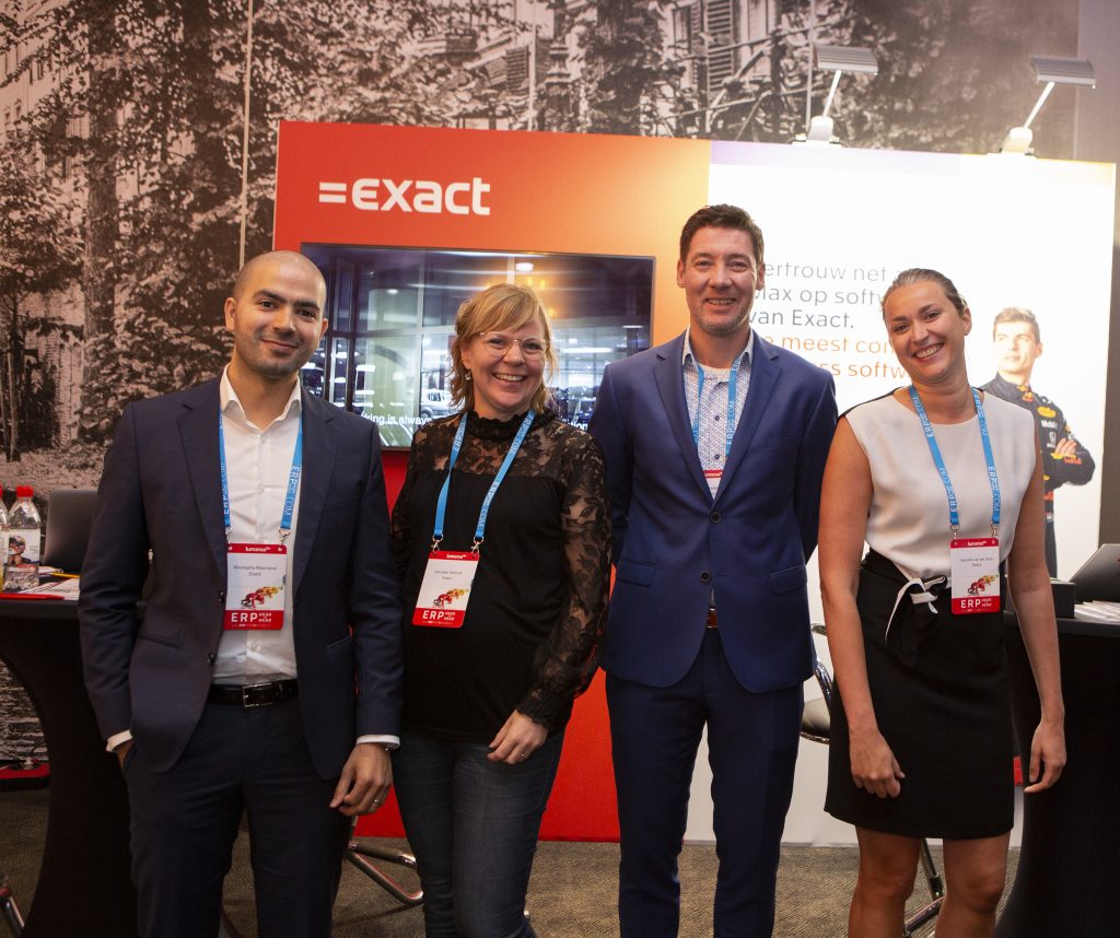 Exact team at the Lumenia ERP HEADtoHEAD event, The Netherlands 2019