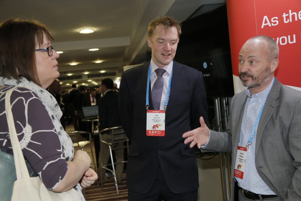 itelligence at the Lumenia ERP HEADtoHEAD event, UK 2019