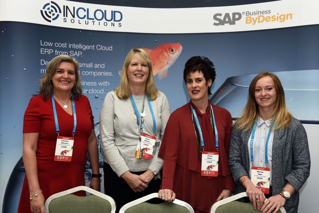 Incloud Solutions team at the Lumenia ERP HEADtoHEAD event, Ireland 2018