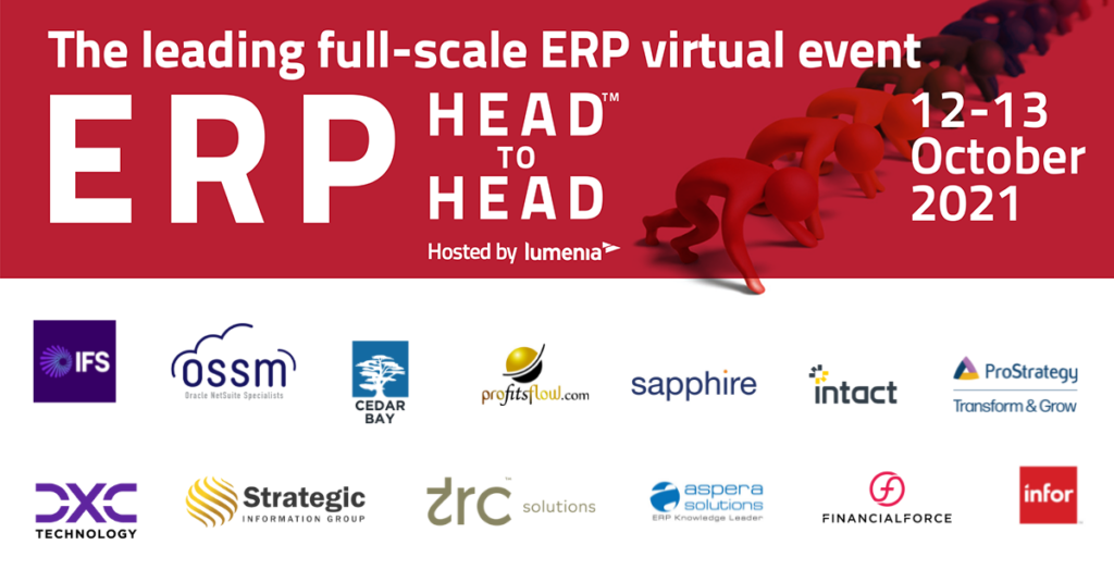 ERP HEADtoHEAD event sponsors