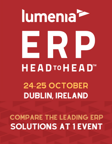 Attend the Lumenia ERP HEADtoHEAD event, Dublin 2023