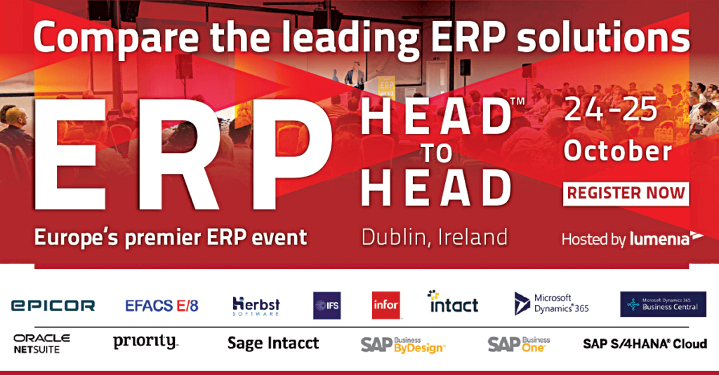 compare leading erp solutions at the lumenia erp headtohead event