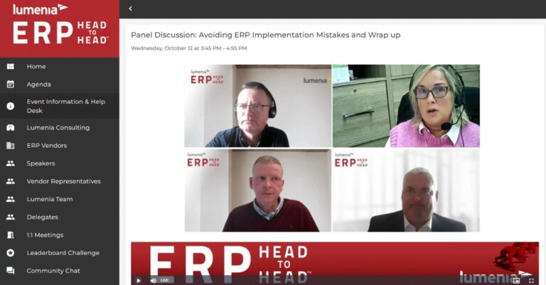 Panel Discussion at the ERP HEADtoHEAD event