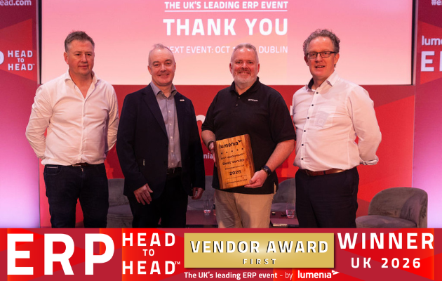 Aspera Solutions - Best Vendor Demonstration Winner at the ERP H2H UK 2026
